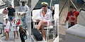 Captain Britney Takes Her Baby Boys Boating