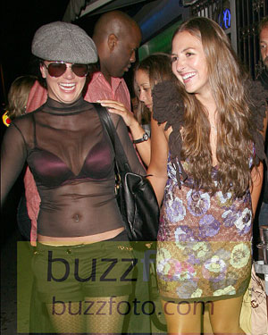 Brit Proudly Shows Off Her Undergarments