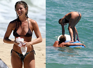Aniston Shows Off Her Itsy Bitsy Bikini