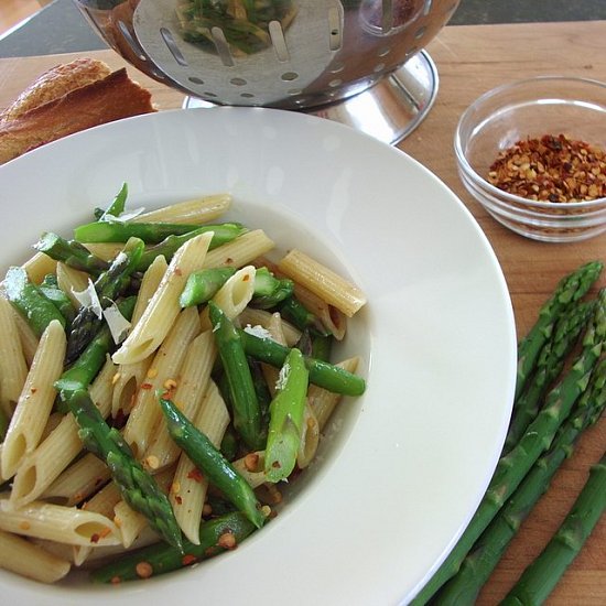 Today's Special:  Penne with Asparagus and Spring Herbs