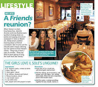 Eat Like Friends: Il Sole's Shrimp Linguine