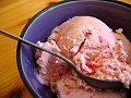 Homemade Strawberry Ice Cream
