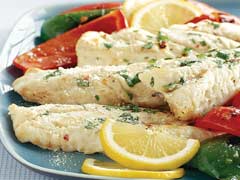 Fast & Easy Dinner: Grilled Fish and Peppers