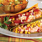 Fast & Easy DInner: Shrimp Tacos with Tropical Salsa
