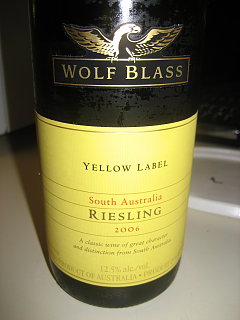 Happy Hour: Wolf Blass Riesling