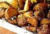 Birthday Dinner Side: Garlic Roast Potatoes