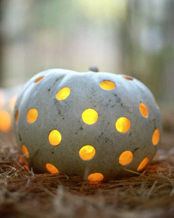 Pumpkins Go Geometric for Party Decor