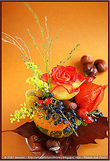 DIY Pumpkin Centerpieces