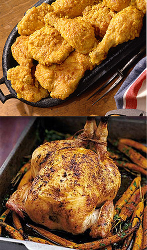 Would You Rather Eat Fried or Roasted Chicken? 