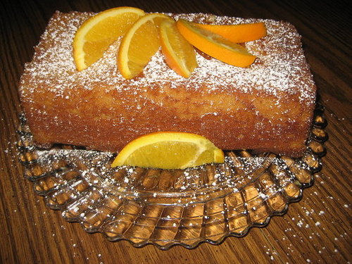 Orange Ricotta Poundcake = Perfect Holiday Gift