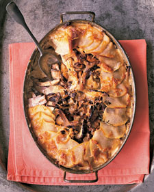 Decadent Side: Potato Mushroom Pie