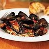 Fast & Easy Dinner: Angel Hair Pasta With Mussels and Red Pepper Sauce