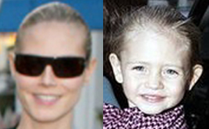 Mini-Me: Heidi Klum and Leni