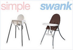 Simple or Swank: Highchairs Simple or Swank: Highchairs