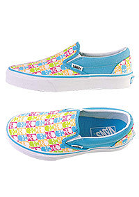 VANS SKULL CHEX SLIP 