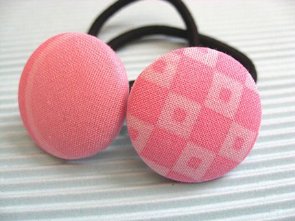 Tickled Pink Ponytail Holders