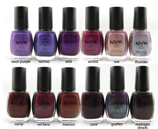 Beauty Mark It! A Deep Purple Nail Polish