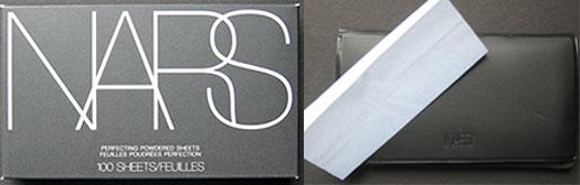New Product Alert:  NARS Perfecting Powdered Sheets