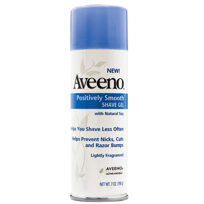 Doing Drugstore: Aveeno Positively Smooth Shave Gel