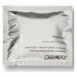 Bellissima! Giovanni Biodegradable Organic Towelettes