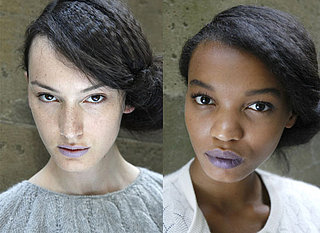 Love It or Hate It? Crimped Hair and Lavender Lips at Rachel Comey