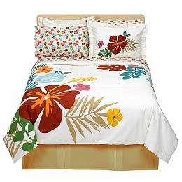 TROPICAL PRINT: Island Life Bedding Collection - Floral