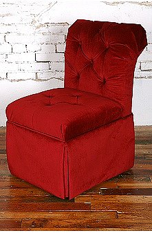 UrbanOutfitters.com > Darburry Storage Chair - Ruby Red