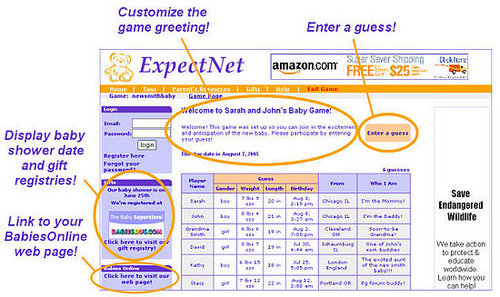 Baby Bump:  ExpectNet Baby Pool 