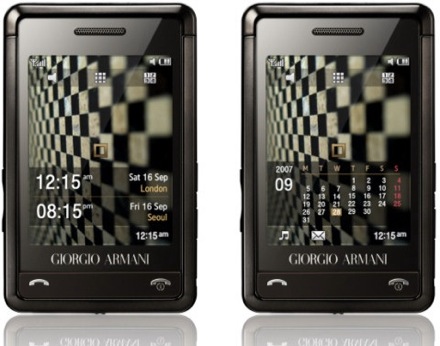 Closer Look: Samsung's Armani Phone
