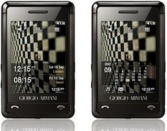 Closer Look: Samsung's Armani Phone Closer Look: Samsung's Armani Phone