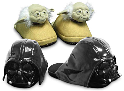 Star Wars Slippers: Totally Geeky or Geek Chic?