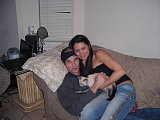 Me, my bf and Izzie Me, my bf and Izzie