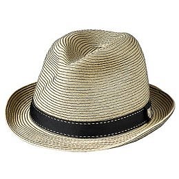 Target : Mossimo? Roma Straw Fedora with Black Band - Khaki