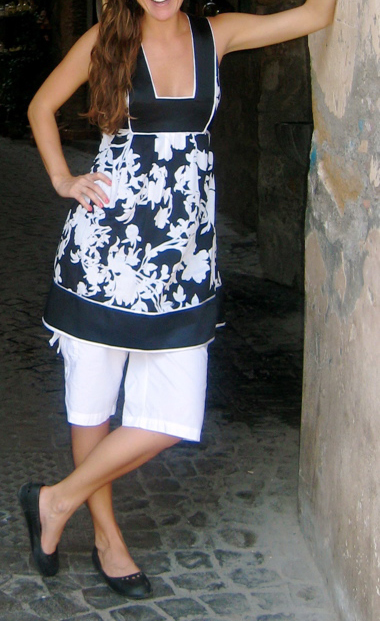 black and white...and comfy all over