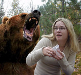 Photoshopped for a project on wilderness training