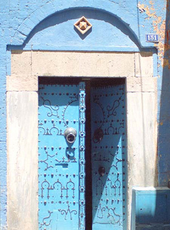 Mediterranean Blue Doors