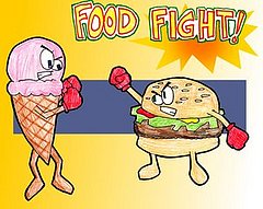 Have you ever been in a food fight?