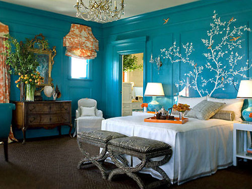 Midday Muse: Tree-Lined Teal