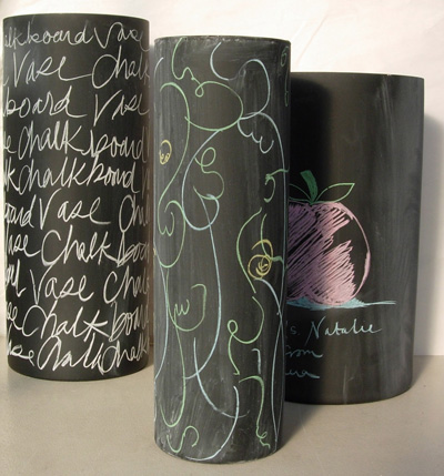 Crave Worthy: Uma Chalkboard Vase