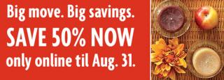 Sale Alert: 50 % Off at Pier 1 Online