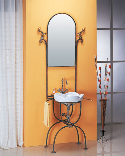 Love It or Hate It?  LineaAqua Quinn Wrought Iron Bathroom Vanity 