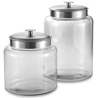 Good, Better, Best: Glass Display Jars