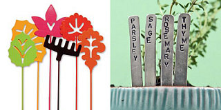 Garden Stakes With Style
