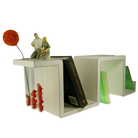 Love It or Hate It? Growing Together Shelf with Tube Vases