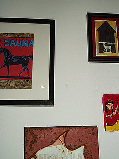 Dressing My Walls:  Grouping Art by Color