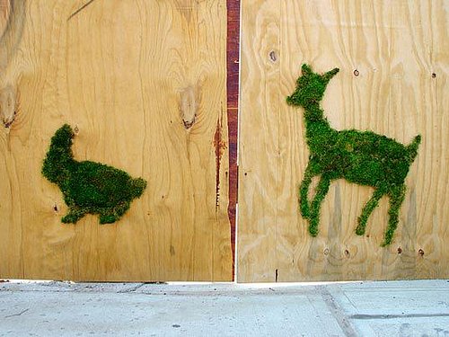 Cool Idea:  Green Graffiti