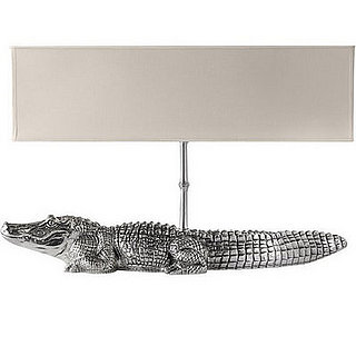 Love It or Hate It? Cipola Pewter Crocodile Lamp