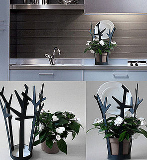 Cool Idea:  Plant-Watering Dishrack