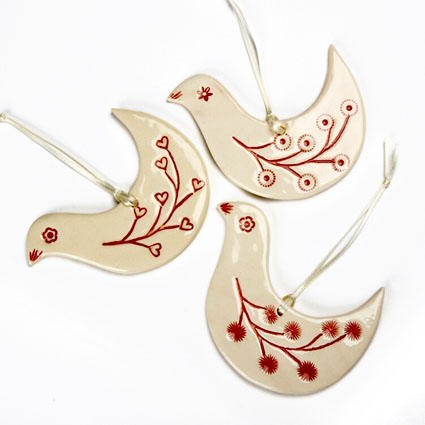 Deck the Haus: Paper Boat Press Holiday Doves