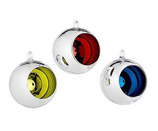 Deck the Haus:  Vortex Ornaments From CB2